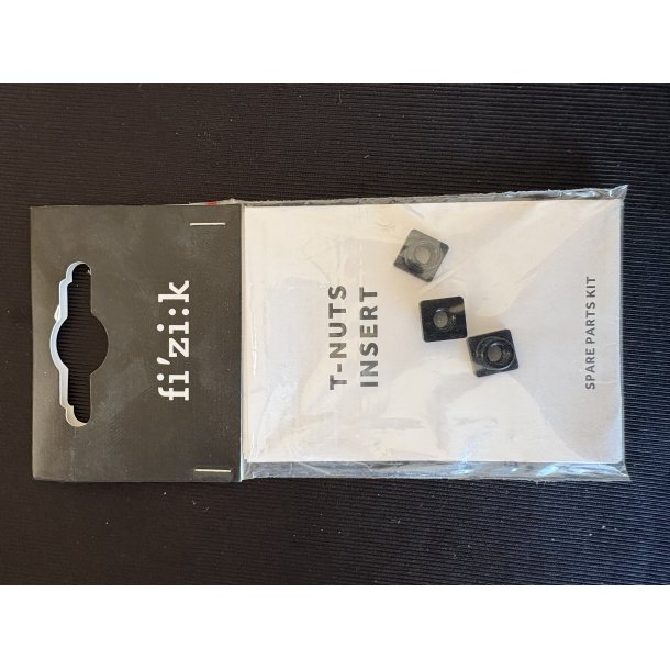 Fizik Metal T-Nuts Replacement Insert Kit (reservedel til alle Fizik sko)