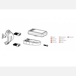 3T EYE Cykel Computer (Monitor, Arx II frontplade og barfly support) UDGR