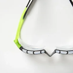 Zoggs Predator Svmmebrille Sort/Grn/Klar (Regular Profile Fit)