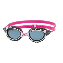 Zoggs Predator Svmmebrille Pink/Hvid/Gr (Small Profile Fit)