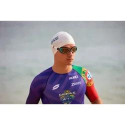 Zoggs Predator Flex Polarized Ultra Sort/Grn Svmmebrille Regular Fit