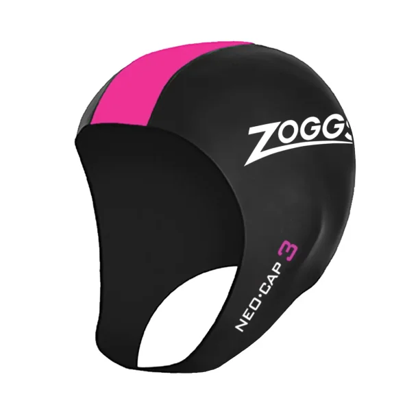 Zoggs Neopren Swim Cap Sort/Pink Unisex