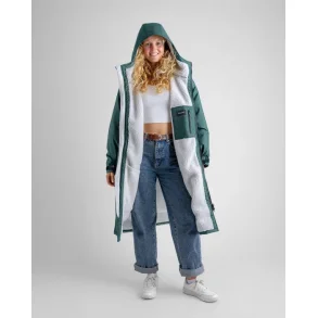 Dryrobe� Advance LS Gr�n / Gr� (Dark Green / Nimbus Cloud)