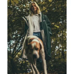 Dryrobe� Advance LS Gr�n / Gr� (Dark Green / Nimbus Cloud)