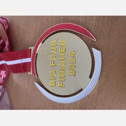 Big Four Medalje + Finisher T-shirt + Diplom 2027
