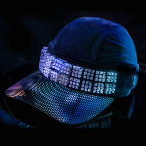 Omius Cap m. K�leelement Sort str. L/XL