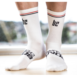 Bont Cycling Elite Sokker med striber og logo