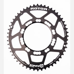 Rotor Q Ring BCD 110X5 52T (til 36T) Outer Klinge Sort