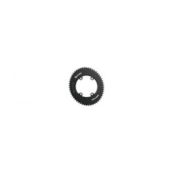 Rotor Aero Q Ring BCD 110X4 52T (til 36T) Outer Klinge Sort