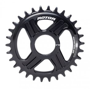 Rotor Round Direct Mount Ring MTB 32T Klinge Sort (til 2IN/IN DM, Hawk & Raptor, Kapic)