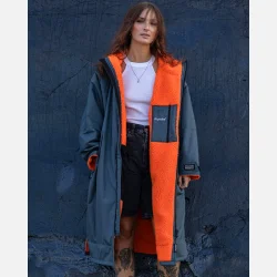 Dryrobe� Advance LS Gr�/Orange