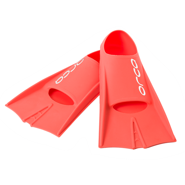 Orca Fins Orange Str. Large (tr�nings redskab)