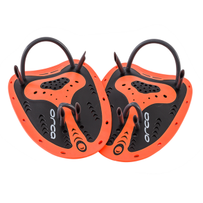 Orca Flexi Fit Paddles Unisex One-Size Sort/Orange