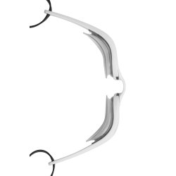 Madwave Performance Razor Mirror White/Metallic/Black