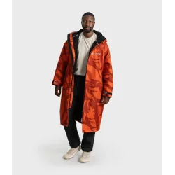 Dryrobe� Advance LS Camo Orange / Sort (Mosaic Palm)