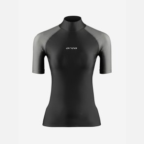 Orca Bossa Rash Vest Neopren Short Sleeve Surf OW T-shirt Kvinder Sort (UDGR)