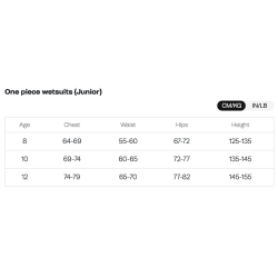 Orca Zeal Squad B�rn V�ddragt str. 8-13 �r