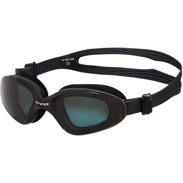Orca Killa Comfort Svmmebriller - Sort m. mirror linse
