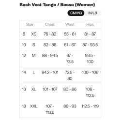 Orca Bossa Rash Vest Neopren Short Sleeve Surf OW T-shirt Kvinder Sort (UDGR)