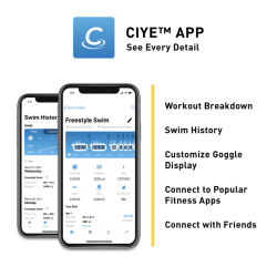 Finis Smart Goggle Kit - Bl Mirror