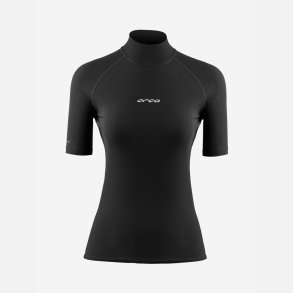 Orca Tango Rash Vest Neopren Short Sleeve Base Layer T-shirt Kvinder Sort