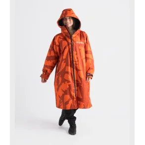 Dryrobe� Advance LS Camo Orange / Sort (Mosaic Palm)