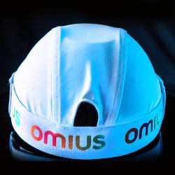 Omius Cap m. K�leelement Hvid str. S/M
