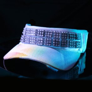 Omius Visor m. K�leelement Hvid