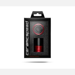 CeramicSpeed Krankboks &amp; BB Kugleleje St EVO386 Shimano Aluminium Sort