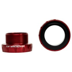 CeramicSpeed Krankboks &amp; BB Kugleleje St BSA SRAM DUB alternative Red coated