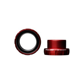 CeramicSpeed Krankboks & BB Kugleleje St BSA30 MTB Red coated