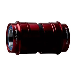 CeramicSpeed Krankboks & BB Kugleleje St PF30 SRAM GXP MTB Red coated