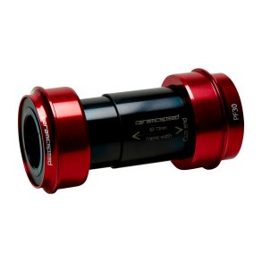 CeramicSpeed Krankboks & BB Kugleleje St PF30a Shimano Red coated