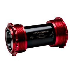 CeramicSpeed Krankboks &amp; BB Kugleleje St T45 Campy UT Red