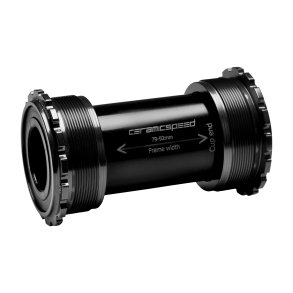 CeramicSpeed Krankboks & BB Kugleleje St T45 SRAM GXP Black