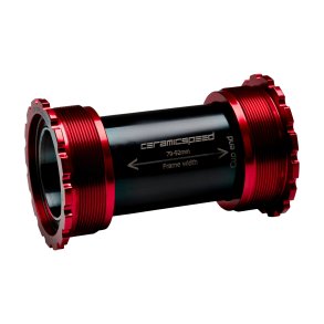 CeramicSpeed Krankboks & BB Kugleleje St T4530 Red