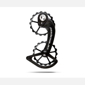 CeramicSpeed Oversized Pulley Hjul System Shimano 10+11s (Ultegra + DA) Coated 17T Alu Sort