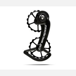 CeramicSpeed Oversized Pulley Hjul System SRAM 10+11s Coated (mechanical) Alu 17T Sort