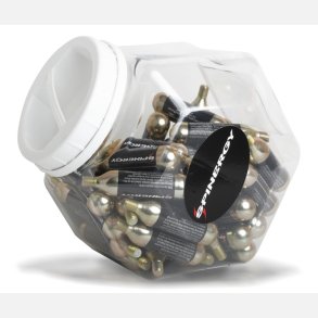 CO2 Patroner med gevind 16 gram (Spinergy) - Danmarks billigste!!!!