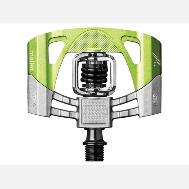 Crankbrothers Pedal Mallet 2 Gr/Grn All Mountain, 495 g (set)
