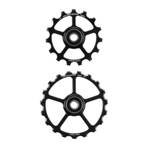 CeramicSpeed OverSized Pulley Hjul (ekstra) Alu 15+19T Sort