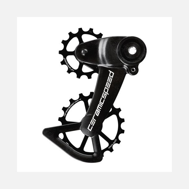 CeramicSpeed OverSized Pulley Hjul System X SRAM Alternative Eagle Mechanical Alu Standard 14+18T Sort