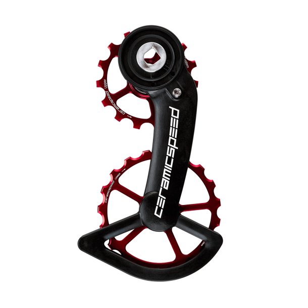 CeramicSpeed OverSized Pulley Hjul System SRAM Red/Force AXS Alt Coated Alu 15+19T Rd