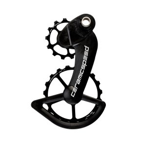 CeramicSpeed OverSized Pulley Hjul System Campa 12s EPS Coated 13+19T Sort