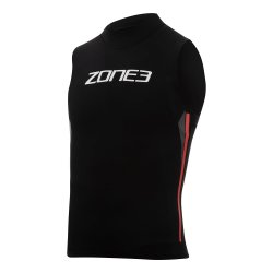Zone3 Neoprene Warmth Vest - Baselayer Sleeveless Sort/Rd (UDGR)