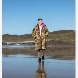 Dryrobe� Advance LS Camo/Pink