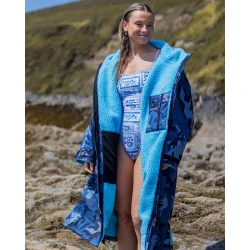 Dryrobe� Advance LS Camo Bl� / Lysebl� (Blue Camo)