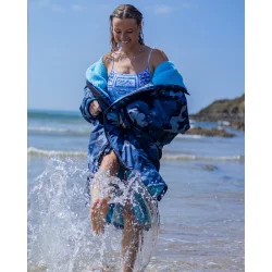 Dryrobe� Advance LS Camo Bl� / Lysebl� (Blue Camo)