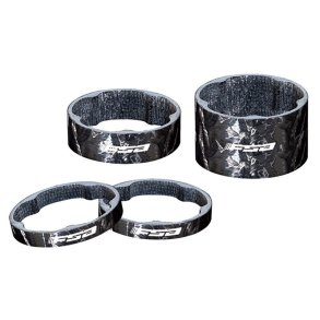 FSA Carbon Spacer 1 1/8 x 10mm Mattsort (u. logo)