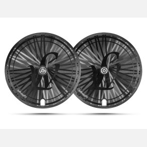 Lightweight Rundkurs Tubular Track Disc Carbon Hjulst